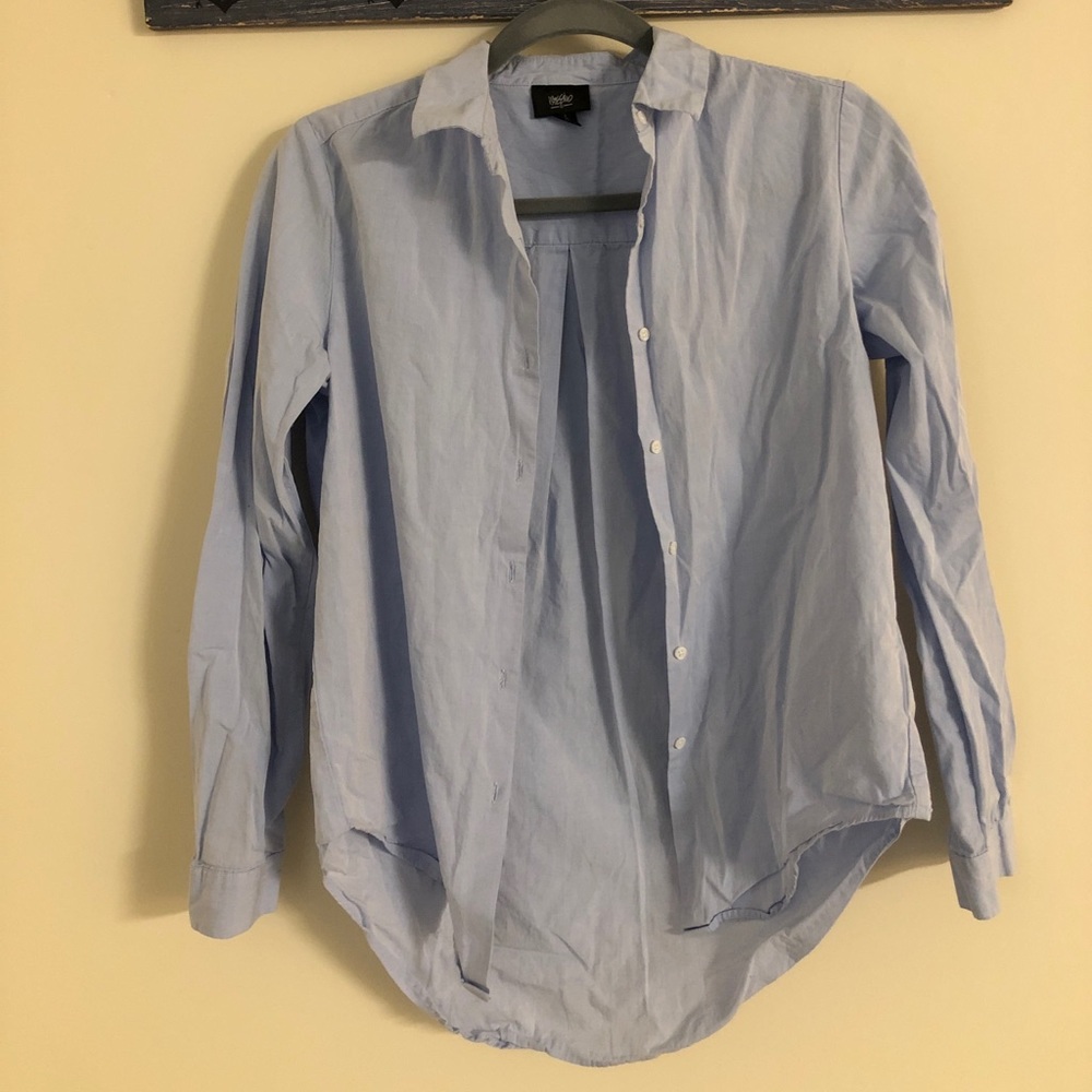 Mossimo Supply Co Blue Button Down size XS